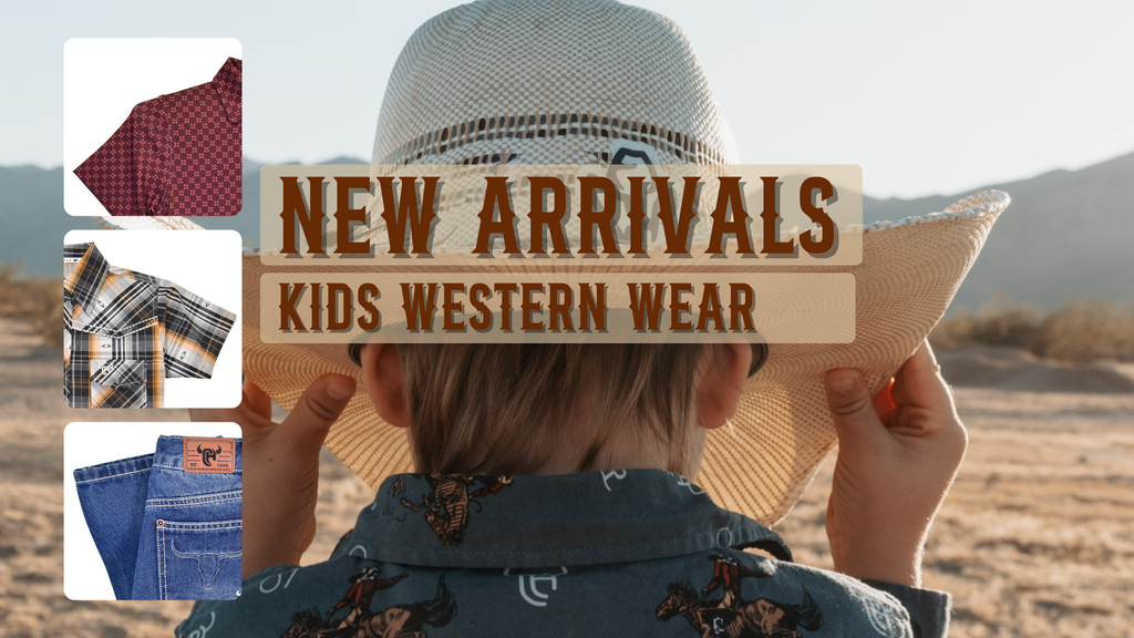New Kids' Western Wear Has Arrived - Fresh Styles for Every Little Cowboy & Cowgirl