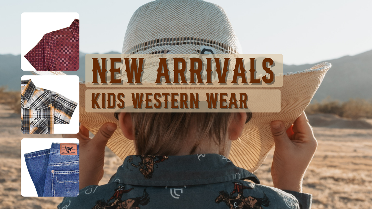 New Kids' Western Wear Has Arrived - Fresh Styles for Every Little Cowboy & Cowgirl