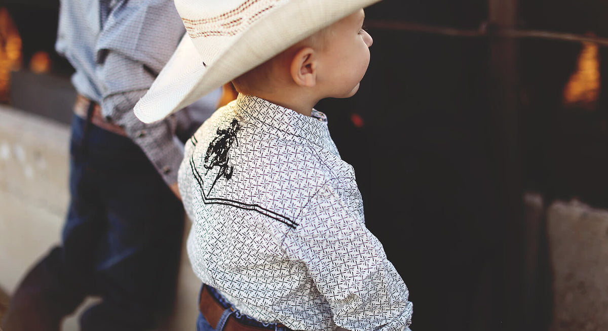 Infant and Toddler Boy's Western Shirt