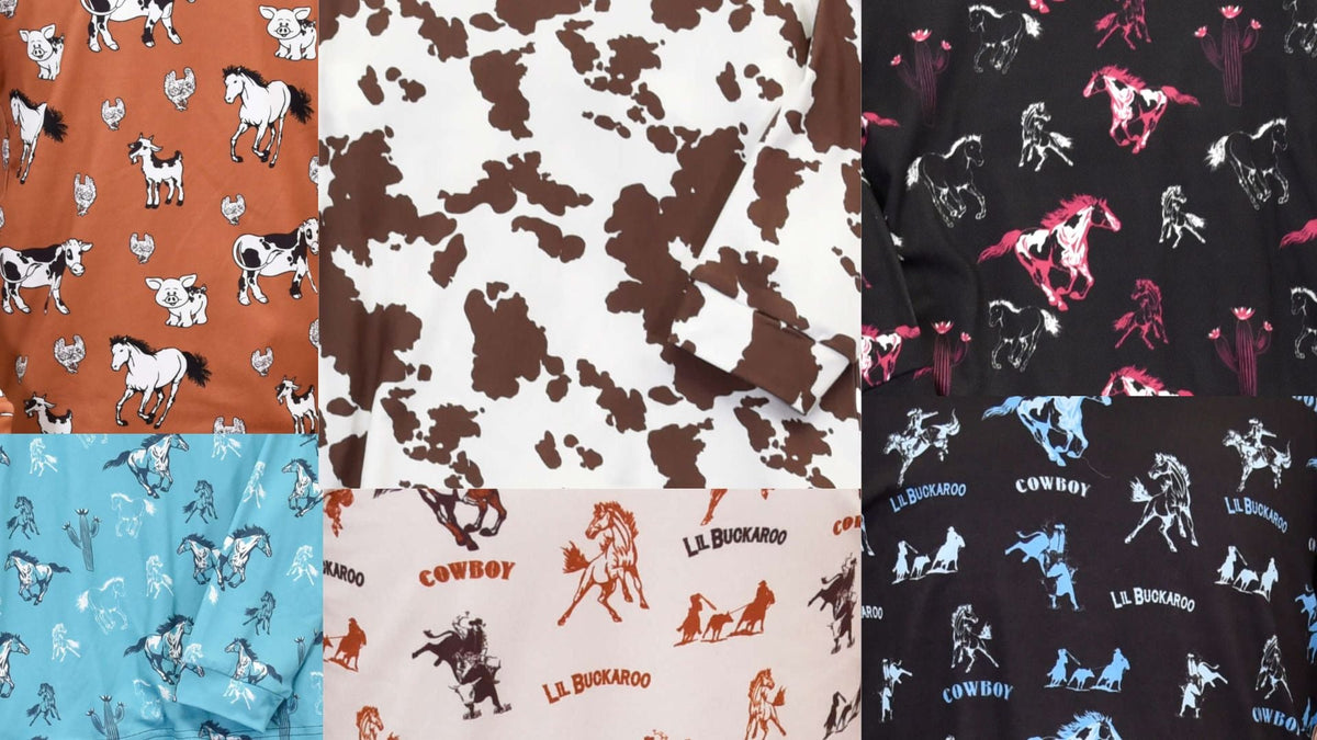 Western Pajama Prints from Cowboy and Cowgirl Hardware