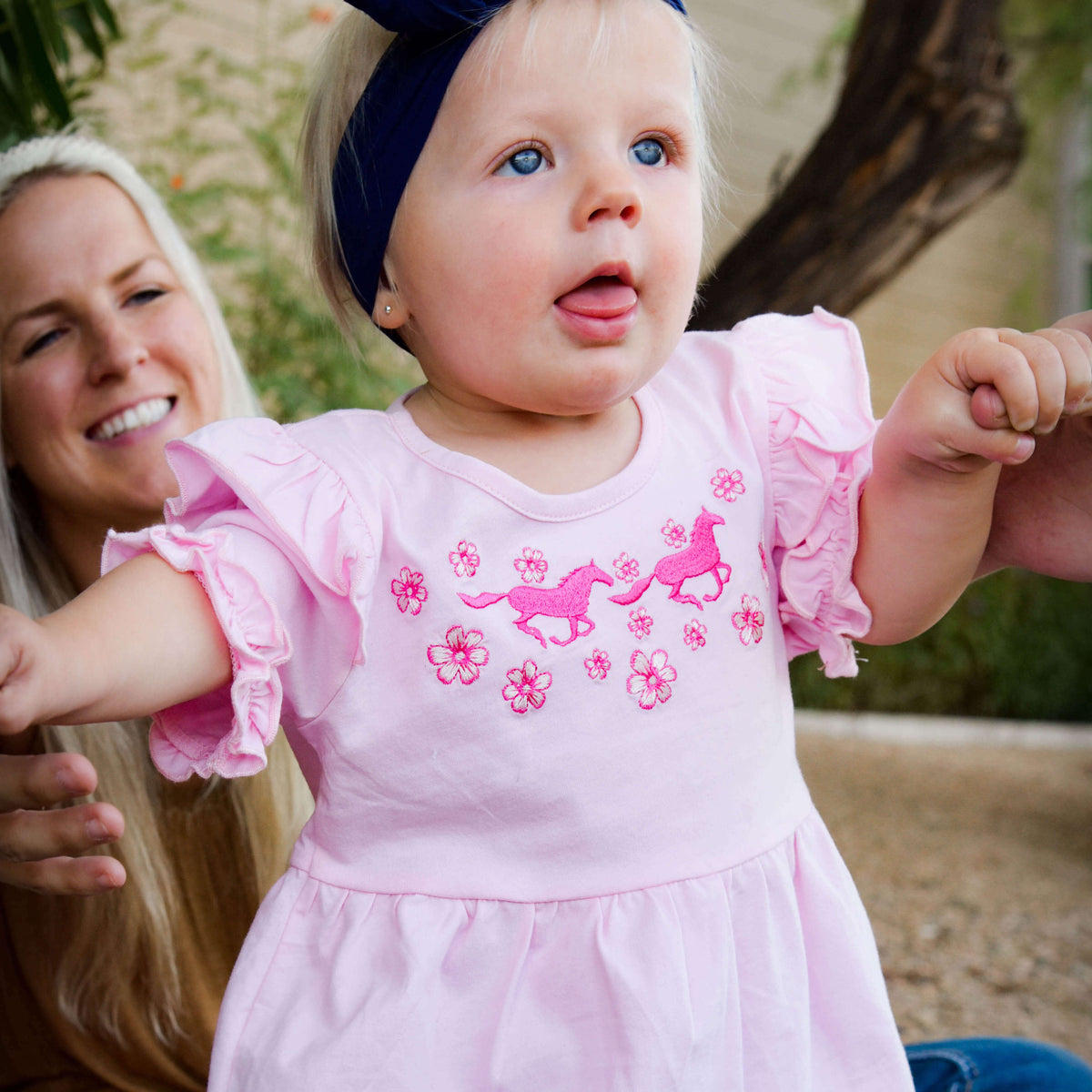 Infant Toddler Girl's Western Dresses Cowgirl Hardware