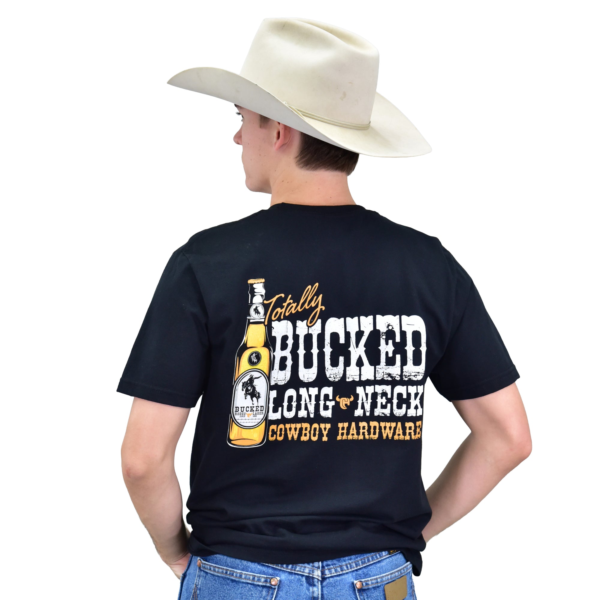 Men's CH Black "Totally Bucked" Short Sleeve T-Shirt