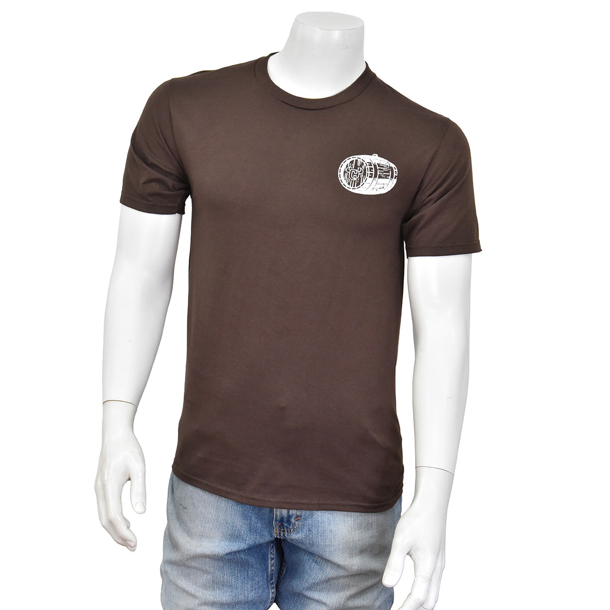 Men's Cowboy Hardware Chocolate "Country Girls & Whiskey" Short Sleeve T-Shirt