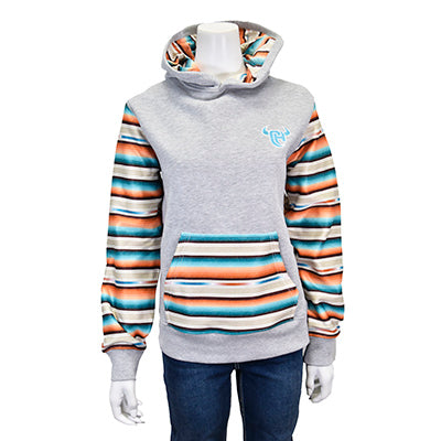 Women's CH Gray "Sunset" Fleece Hoodie