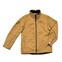 Boy's Barb CH Camel Canvas Woodsman Jacket from Cowboy Hardware