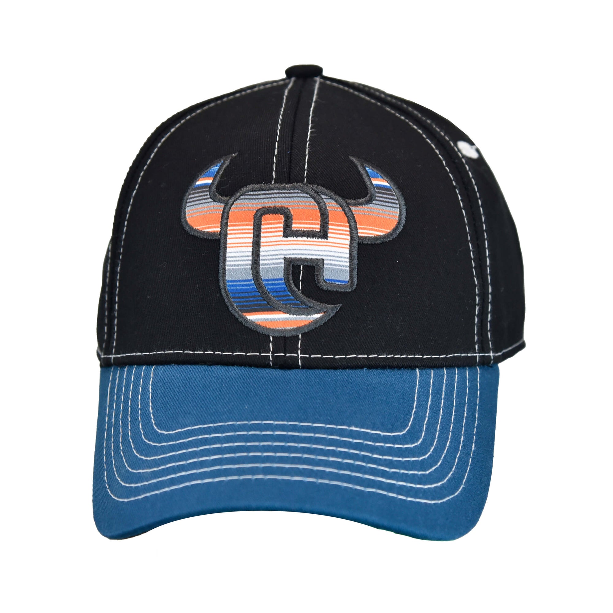 Boy's Black "CH Serape" Cap -Velcro from Cowboy Hardware