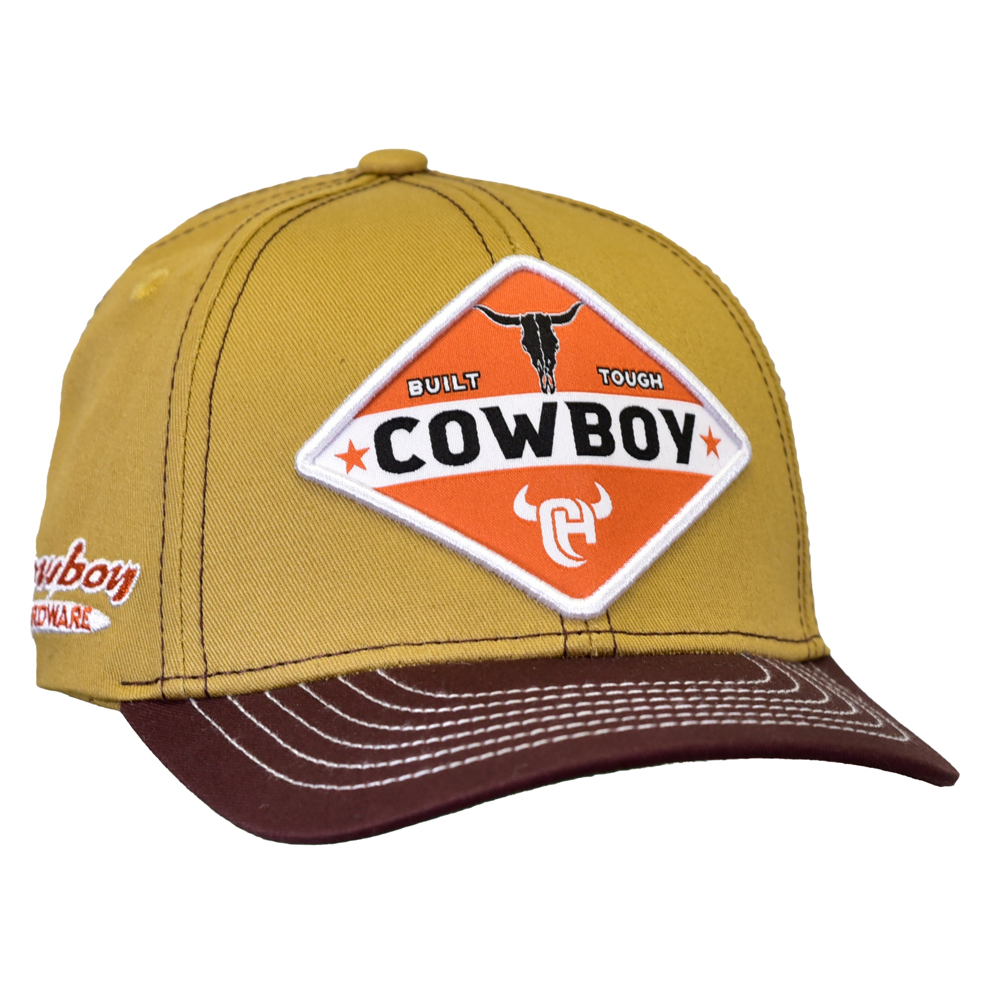 Boy's Camel "Cowboy Tough" Baseball Cap from Cowboy Hardware