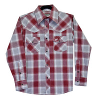 Boy's Chili Hombre Long Sleeve Plaid from Cowboy Hardware