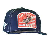 Boy's Navy "American Made" Baseball Cap from Cowboy Hardware