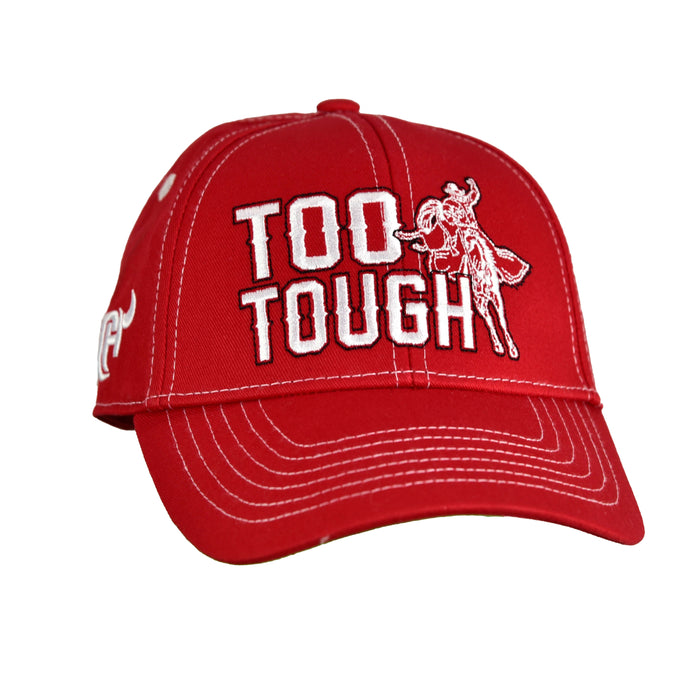 Boy's Red "Too Tough" Cap -Velcro from Cowboy Hardware