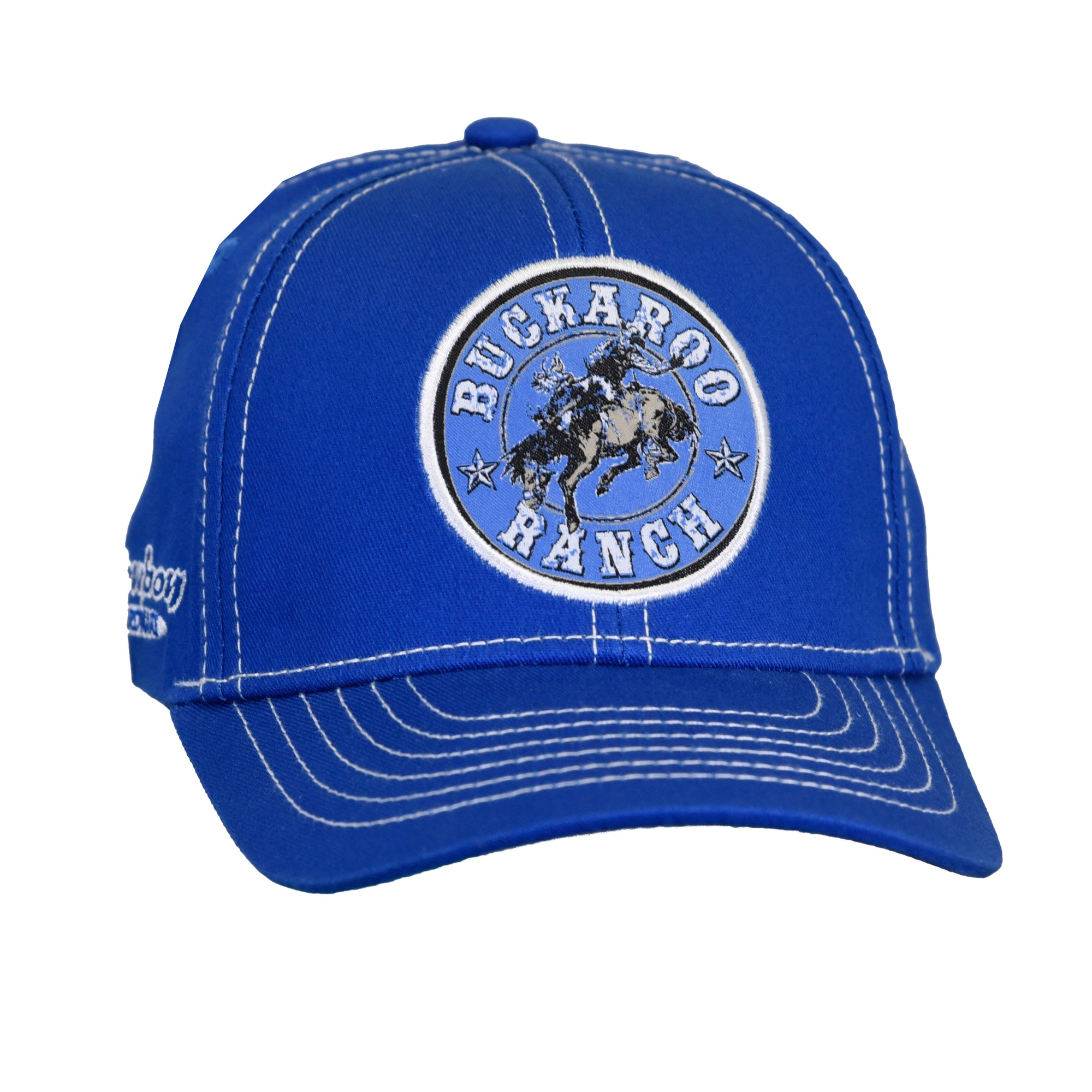 Boy's Royal Blue "Buckaroo Ranch" Baseball Cap from Cowboy Hardware