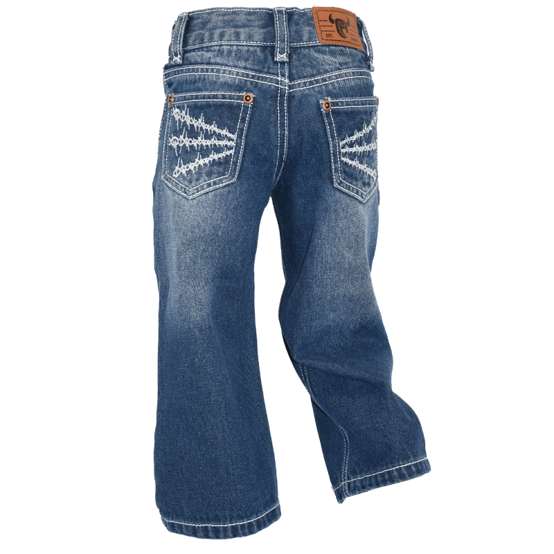 Boys Dimensional Barbed Wire Denim Jeans from Cowboy Hardware