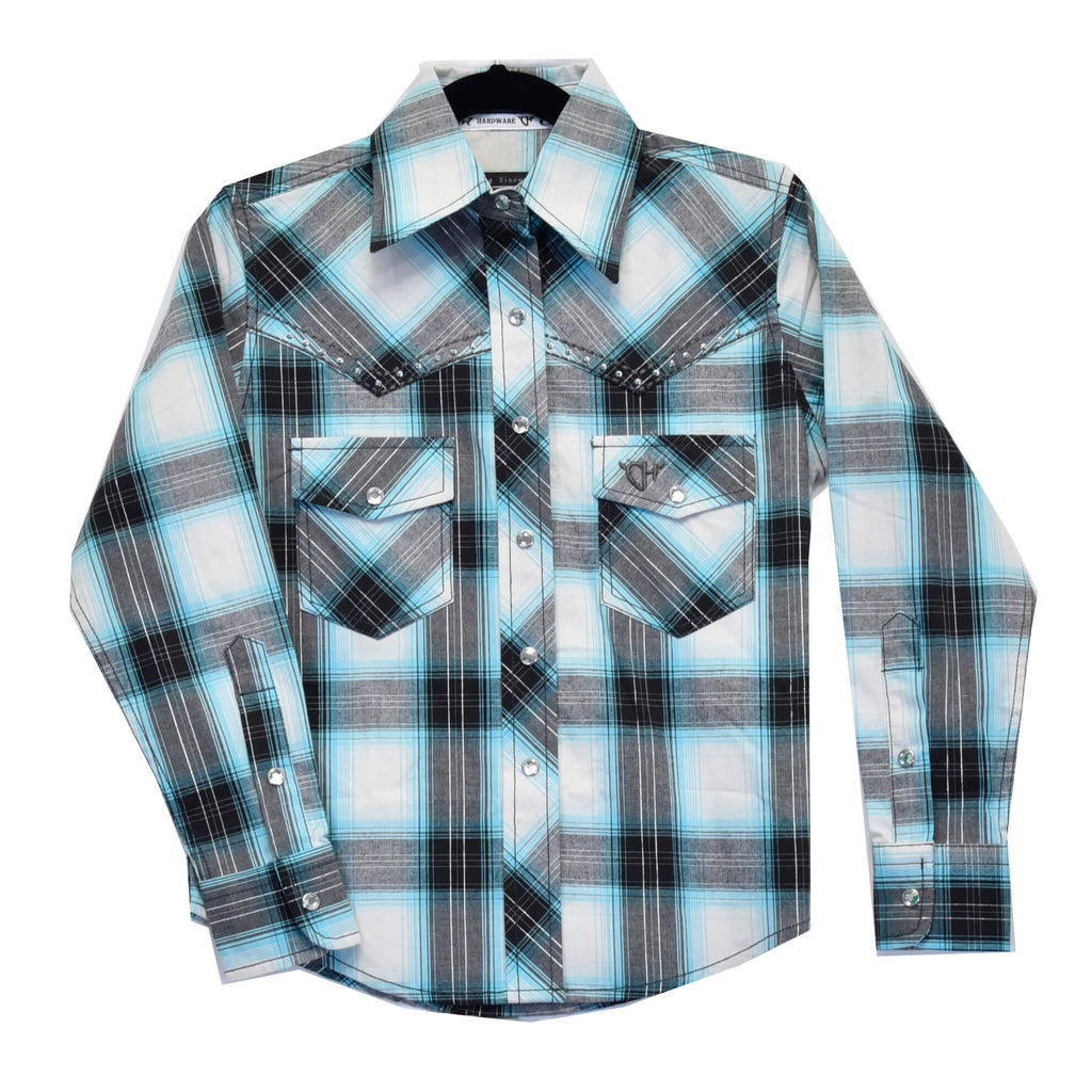 Youth Girl's CH Chocolate & Turquoise 