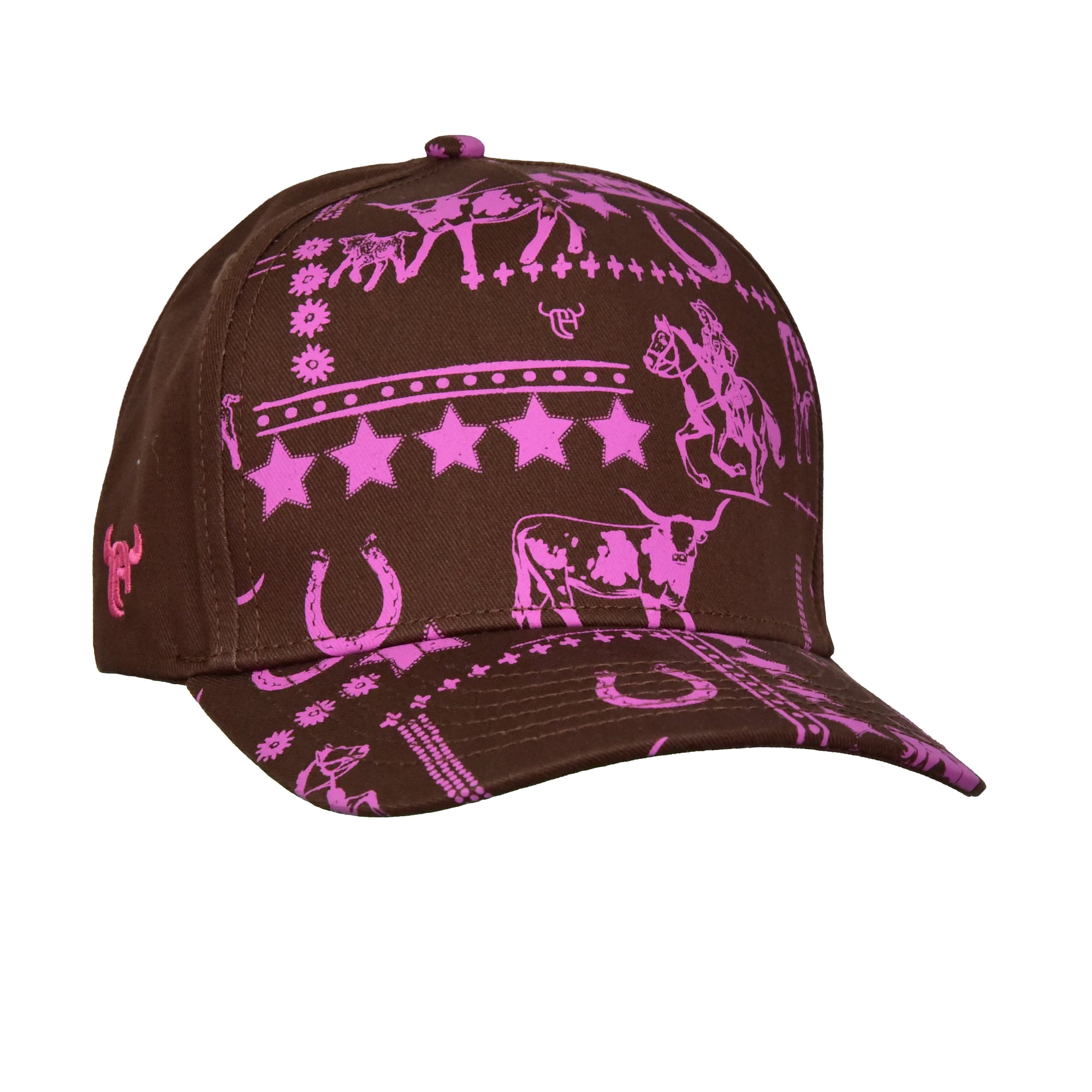 Girl's Cowgirl Hardware Dark Brown "Western Liberty" Hat from Cowboy Hardware