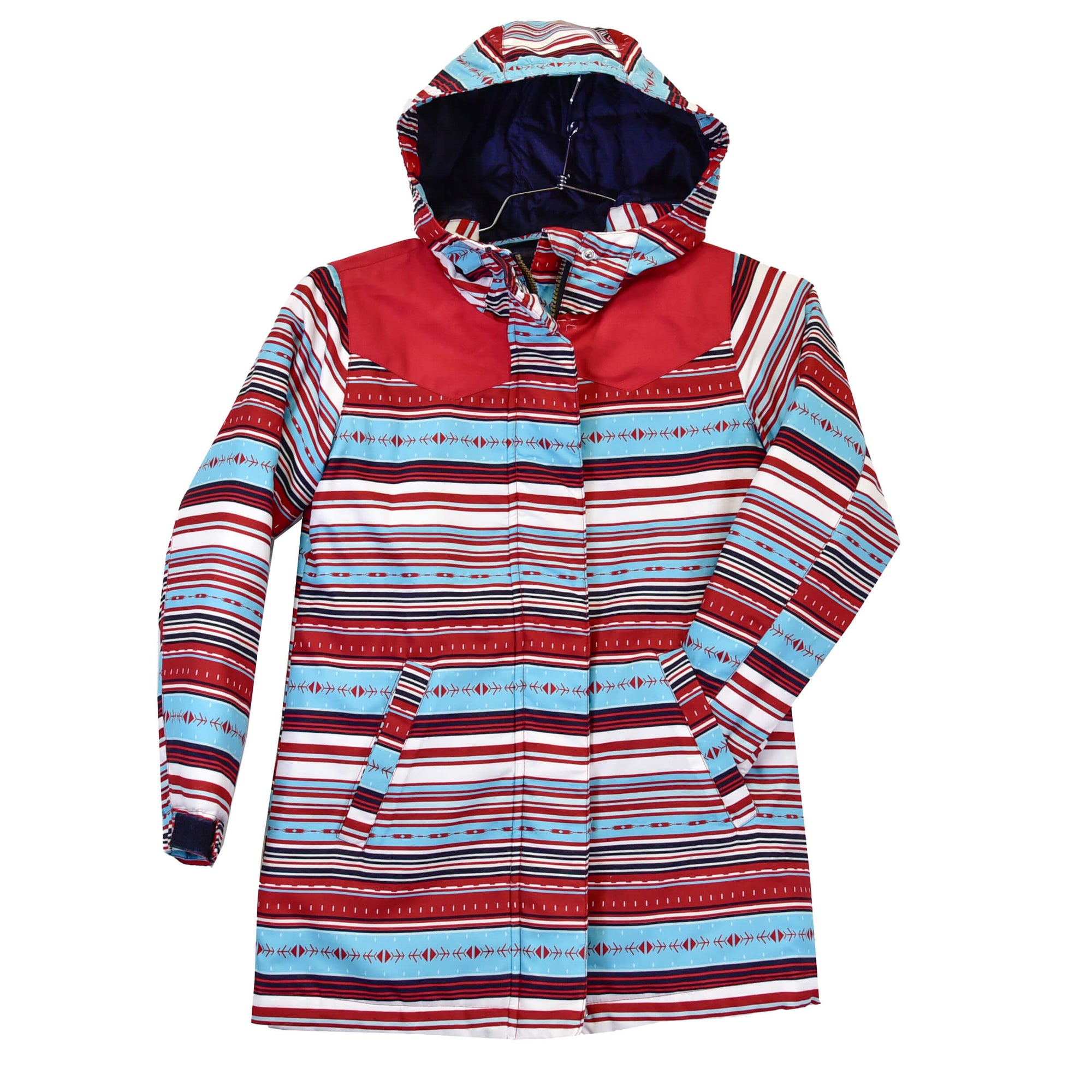 Girl's Cowgirl Hardware Turquoise Playa Serape Nylon Jacket from Cowboy Hardware