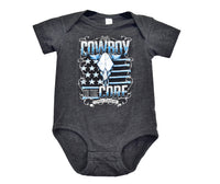 Infant Boy's CH Vintage Smoke "Cowboy to the Core" Short Sleeve T-Shirt from Cowboy Hardware