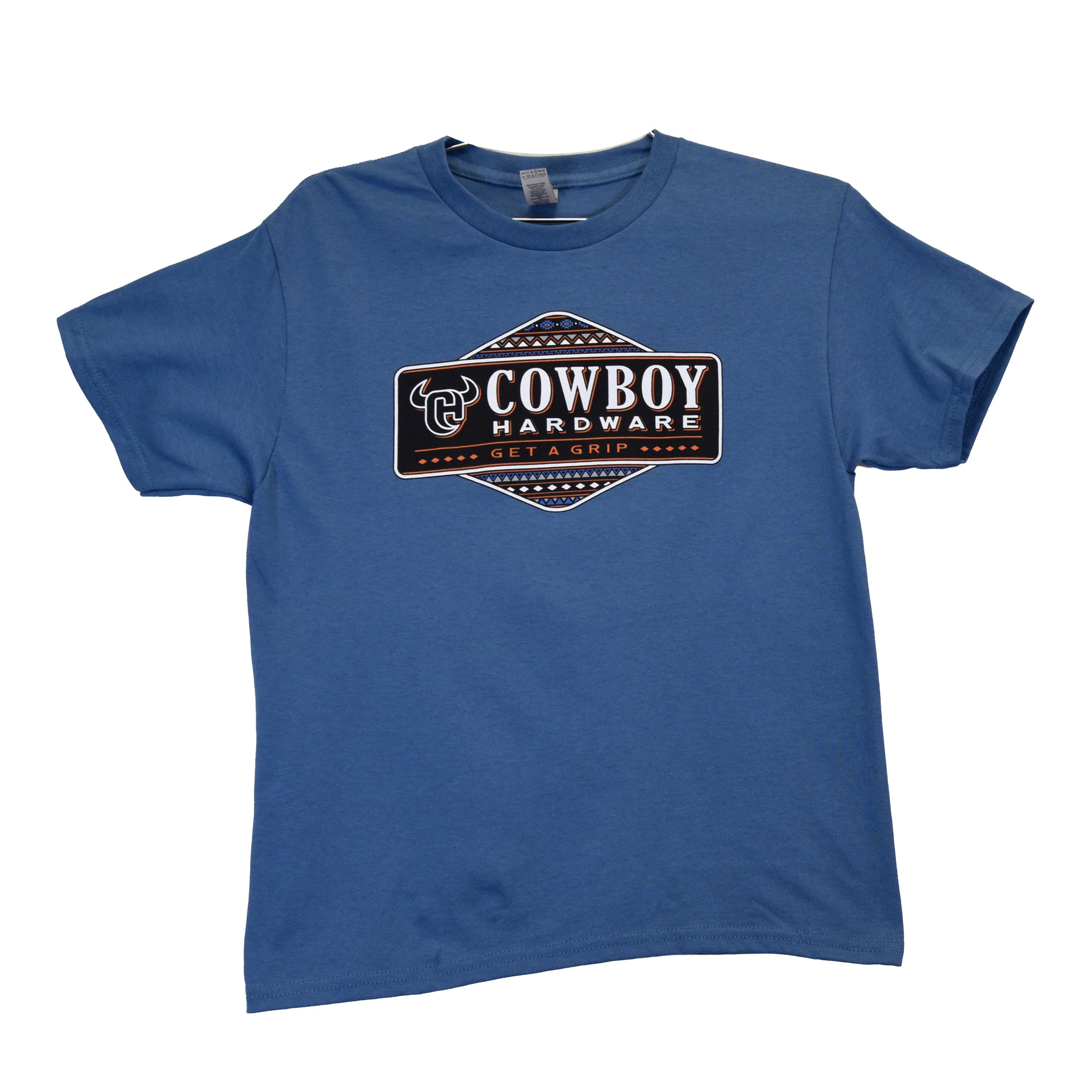 Infant Boys CH Aztec Blue Short Sleeve Tee from Cowboy Hardware