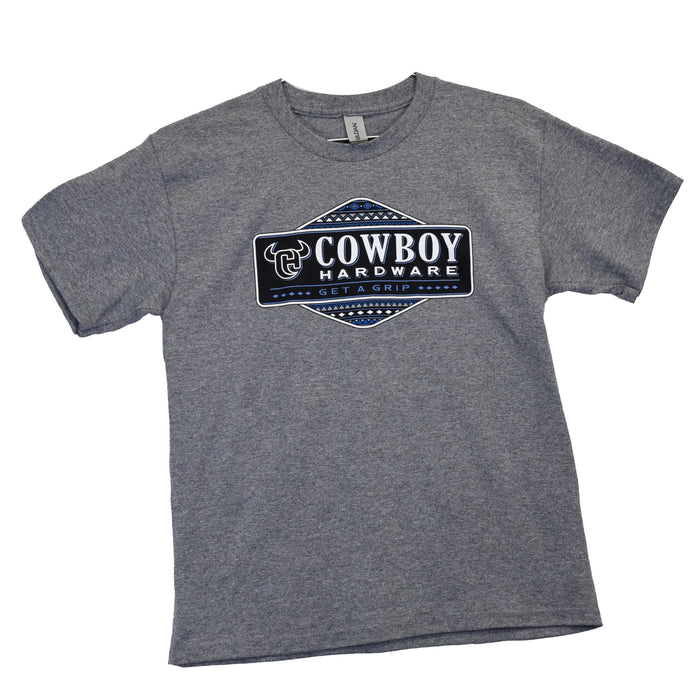 Infant Boys CH Aztec Grey Short Sleeve Tee from Cowboy Hardware