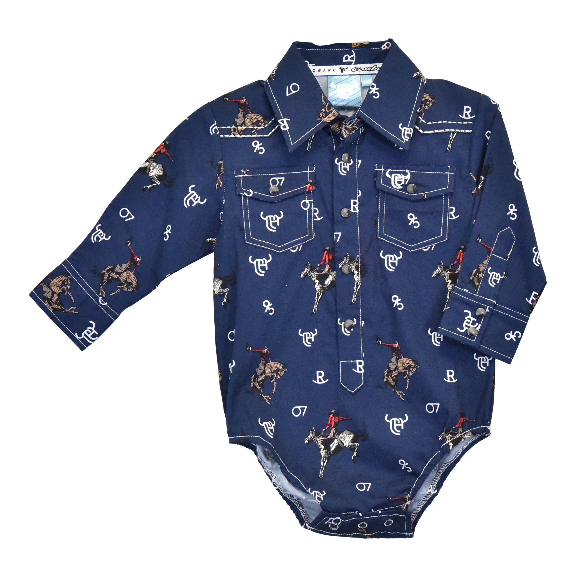 Infant Boy's CH Navy