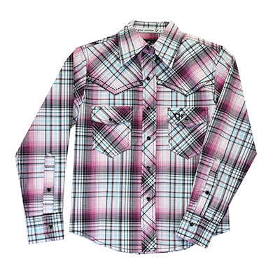 Infant Girls Cowgirl Hardware Rose and Mint Shedua Long Sleeve Print from Cowboy Hardware