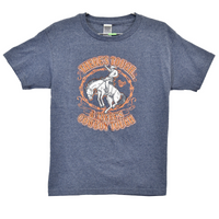 Infant/Toddler Boys Heather Navy Theres Tough Short Sleeve T-Shirt from Cowboy Hardware