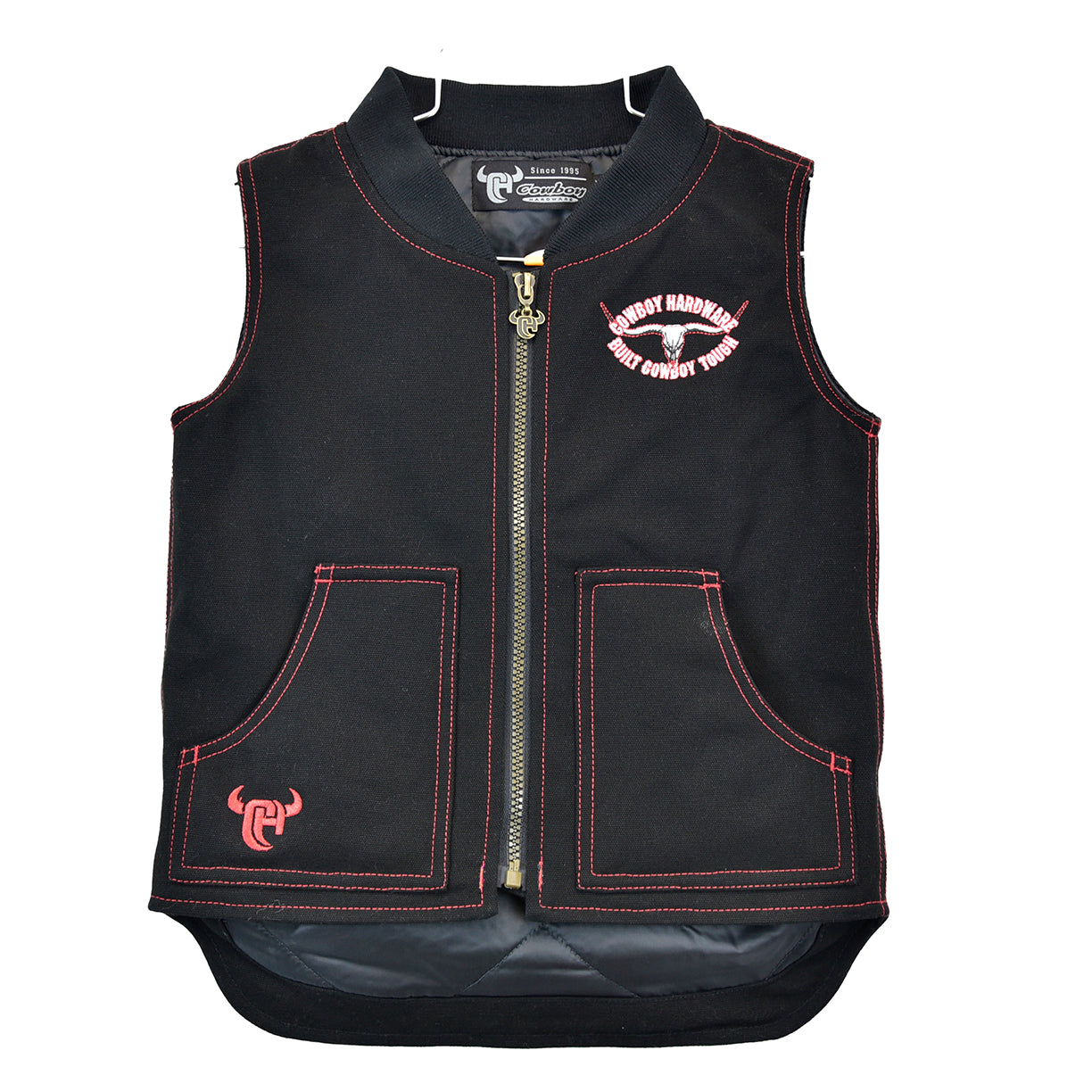 Infant/Toddler Boys "Built Cowboy Tough" Canvas Vest from Cowboy Hardware