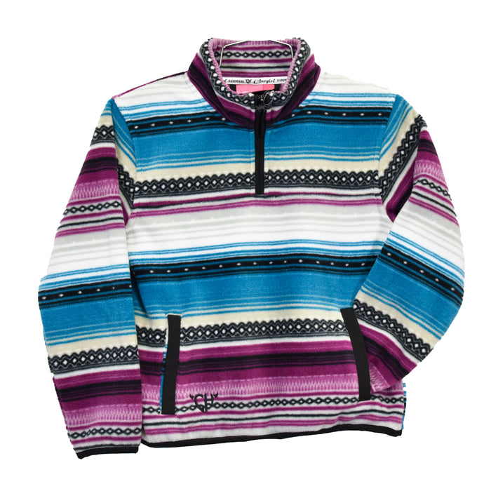 Infant/Toddler Girl's CH Berry "Aztec Serape" Pullover Cadet from Cowboy Hardware