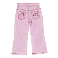 Infant/Toddler Girl's CH Pink "Horse Aztec" Boot Cut Jeans from Cowboy Hardware