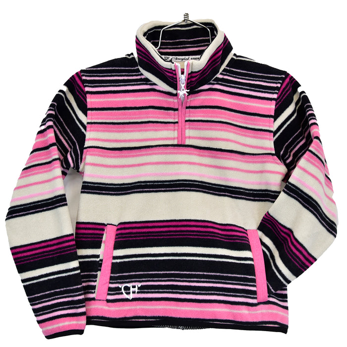 Infant/Toddler Girl's CH Pink "Polar Fleece" Pullover Cadet from Cowboy Hardware