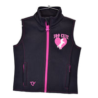 Infant/Toddler Girl's CH Smoke "Too Cute" Poly Shell Vest from Cowboy Hardware