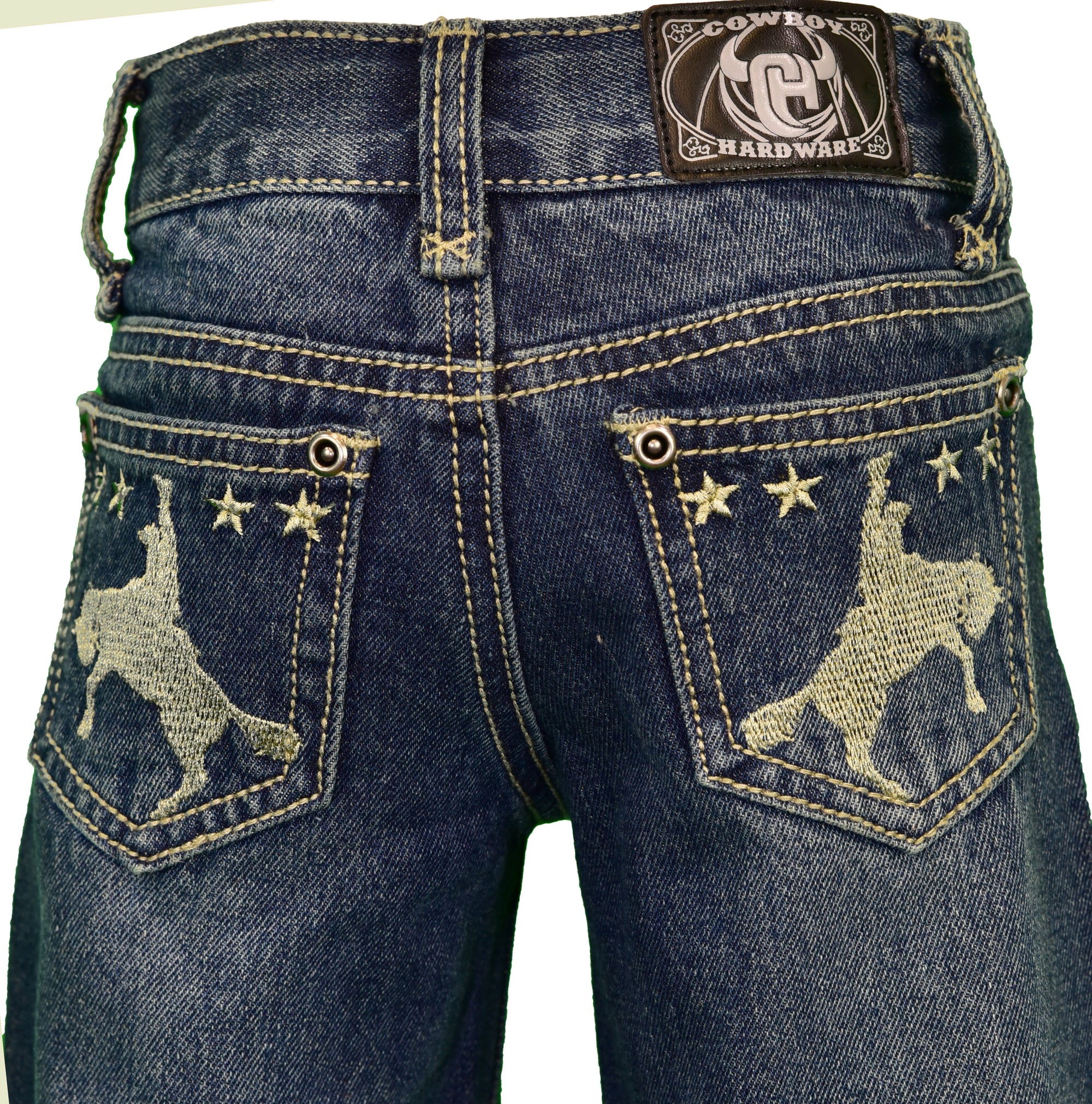 Infant/Toddler Boy's CH Dark Wash "Star Bronc" Jeans