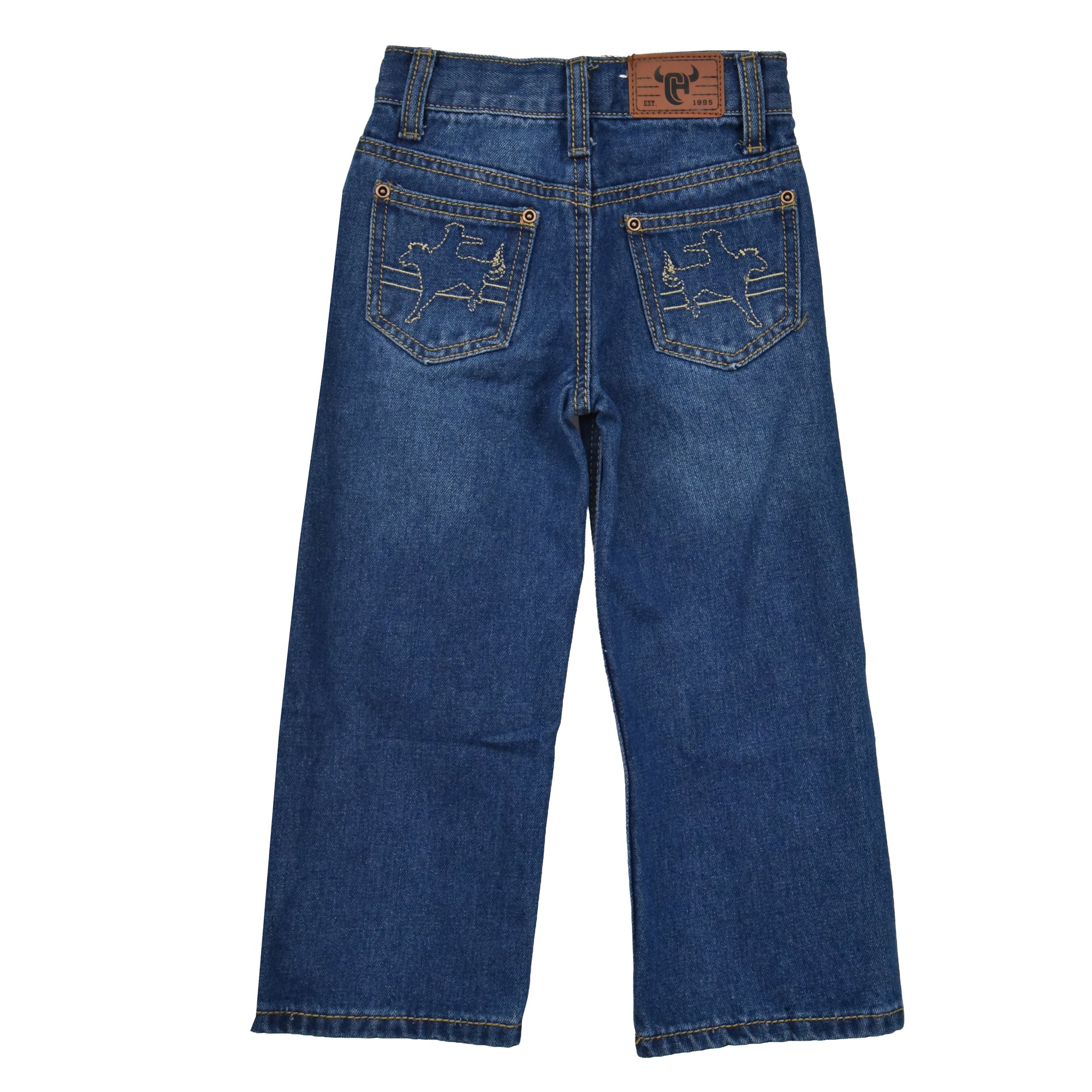 Infant/Toddler Boy's CH Medium Wash "Stitch Bronc" Jeans
