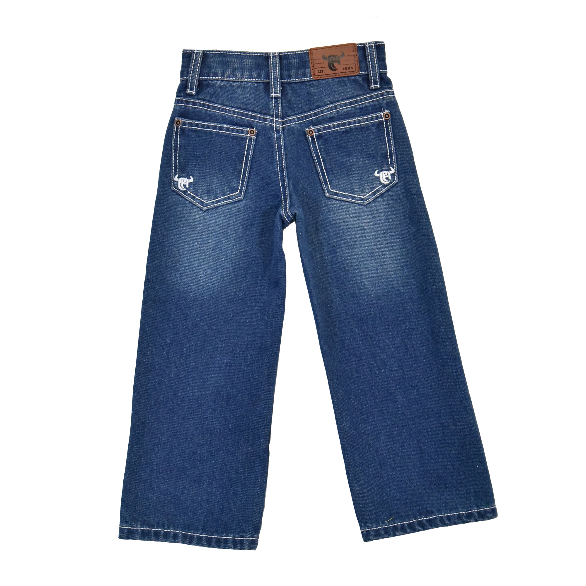 Youth Boy's CH Medium Wash "CH Logo Outline" Jeans