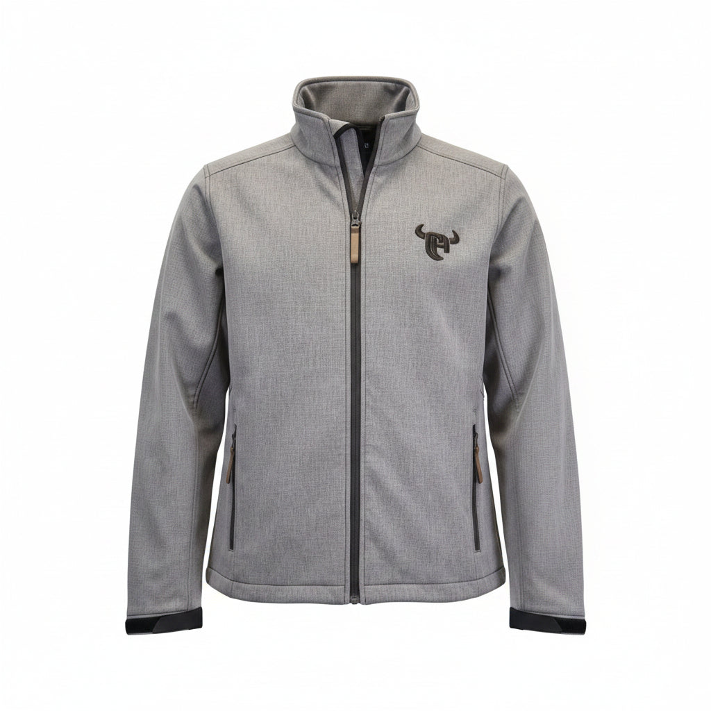 Men's 3D CH Logo Polyshell Khaki Jacket from Cowboy Hardware