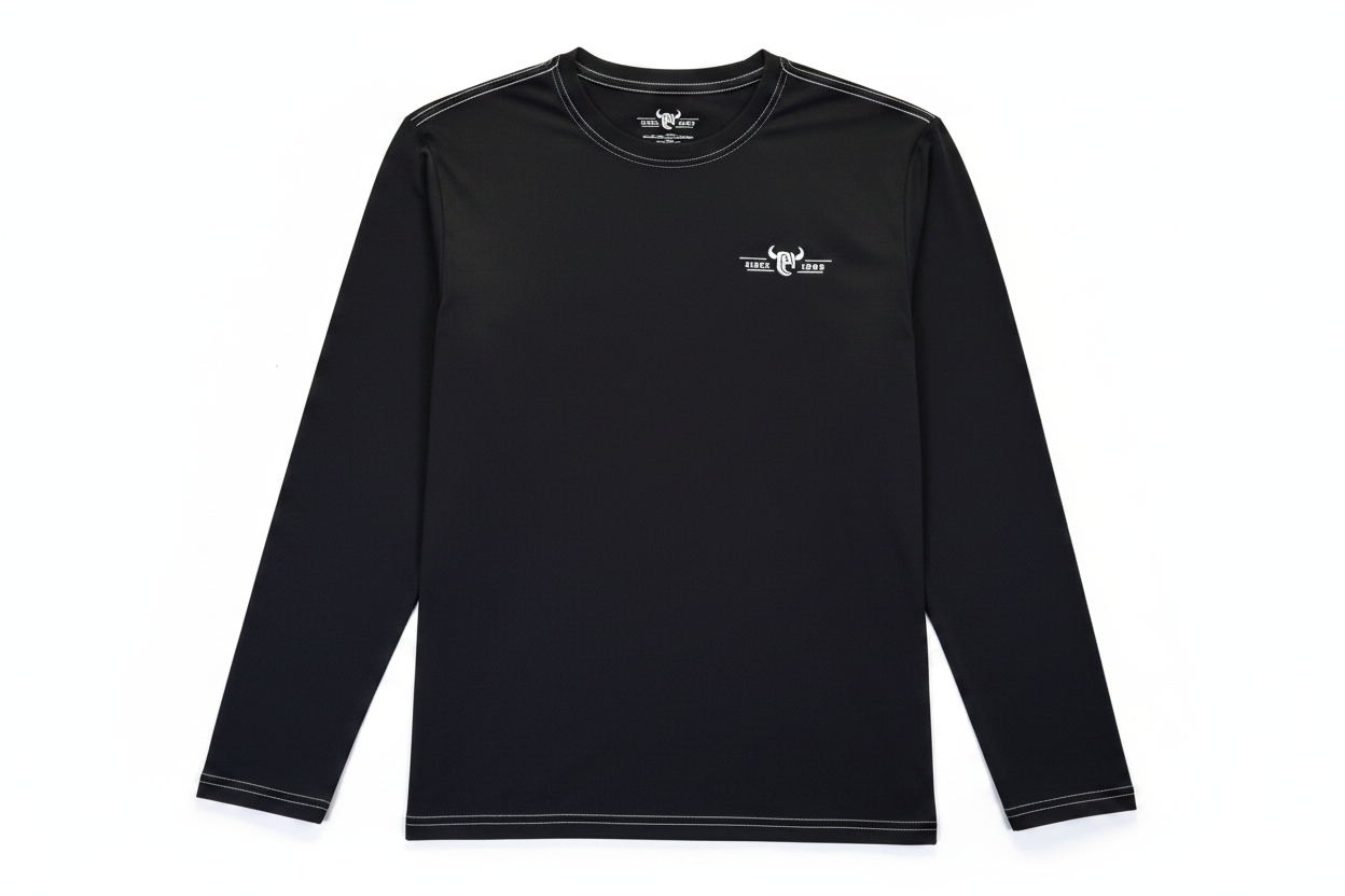 Men's Black Since '95 Long Sleeve T-Shirt from Cowboy Hardware