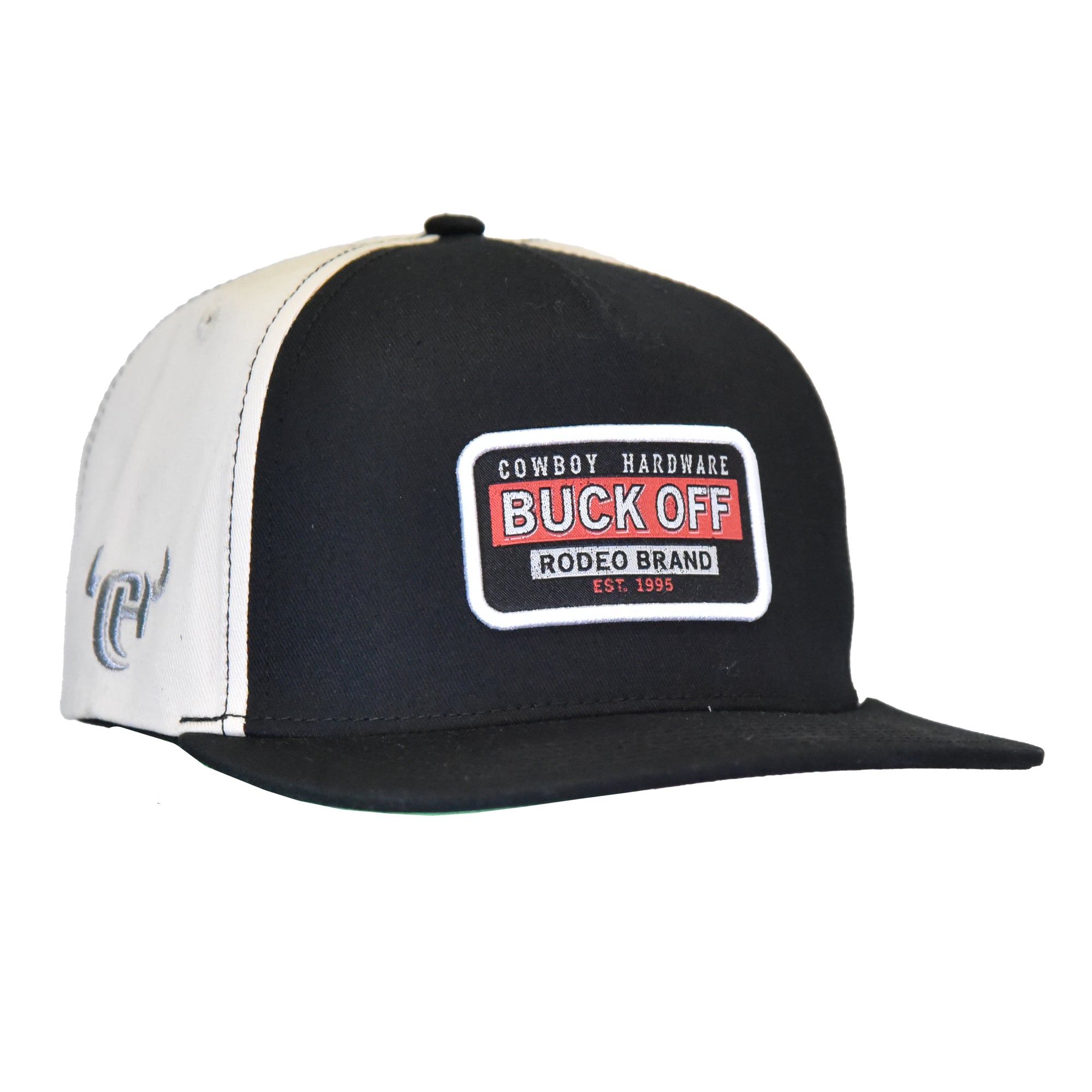 Men's Black "Buck Off" Baseball Cap from Cowboy Hardware