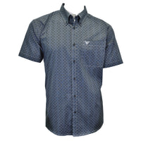Men's Black "Wild Jewel" Short Sleeve Western Shirt from Cowboy Hardware