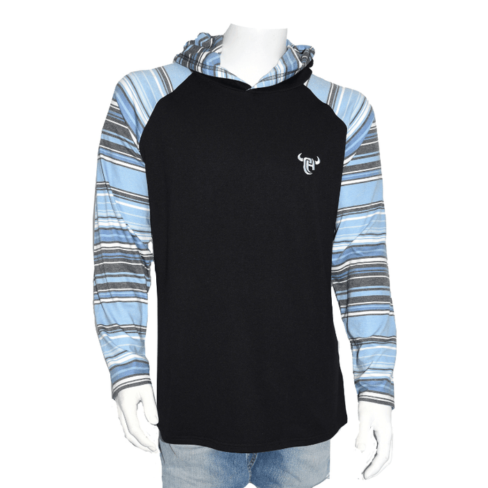 Men's Blue Serape Lightweight Hoody from Cowboy Hardware