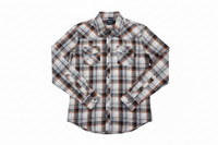 Men's Brown Hermosillo Long Sleeve Western Shirt from Cowboy Hardware