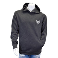 Men's CH Black "Barb CH" Speckle Fleece Hoody from Cowboy Hardware