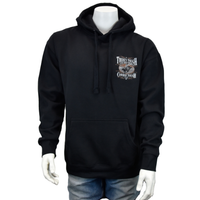 Men's CH Black "There's Tough and Then There's CB Tough" Fleece Hoody from Cowboy Hardware