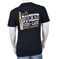 Men's CH Black "Totally Bucked" Short Sleeve T-Shirt from Cowboy Hardware
