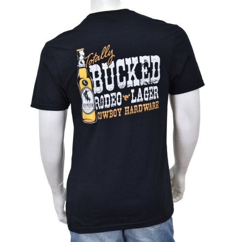 Men's CH Black "Totally Bucked" Short Sleeve T-Shirt from Cowboy Hardware