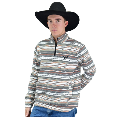 Men's CH Desert Tan "Barbed Serape" Cadet from Cowboy Hardware
