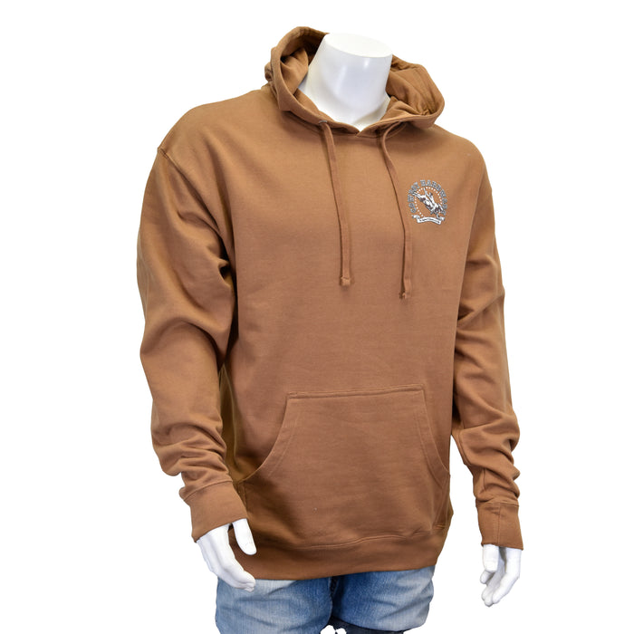 Men's CH Saddle "Toughest 8 Seconds" Fleece Hoody from Cowboy Hardware