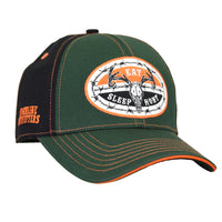 Men's Khaki Eat Sleep Hunt Cap from Cowboy Hardware