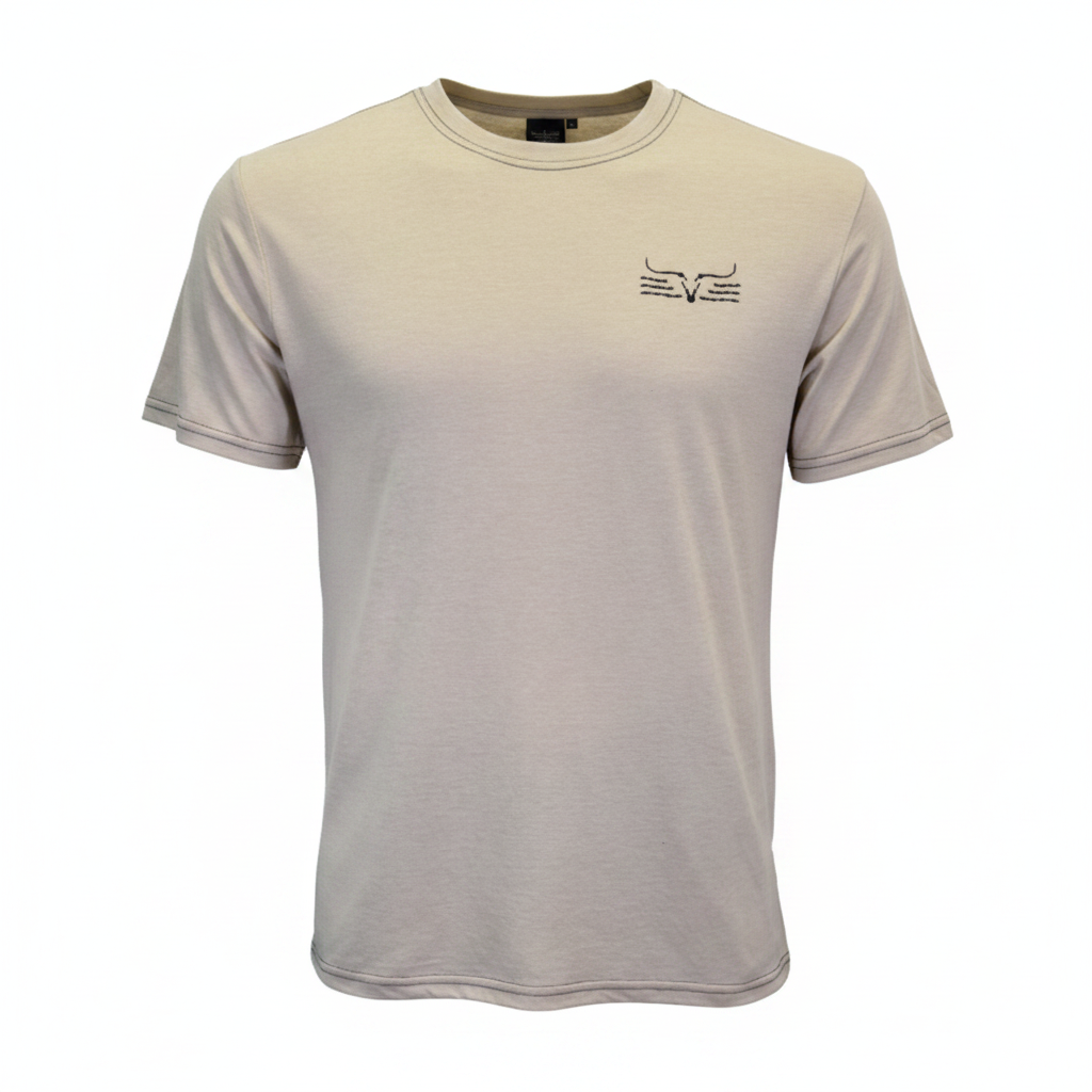 Men's Sand Ghost Skull Short Sleeve T-Shirt from Cowboy Hardware