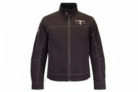 Men's Skull Barb Brown Canvas Jacket from Cowboy Hardware