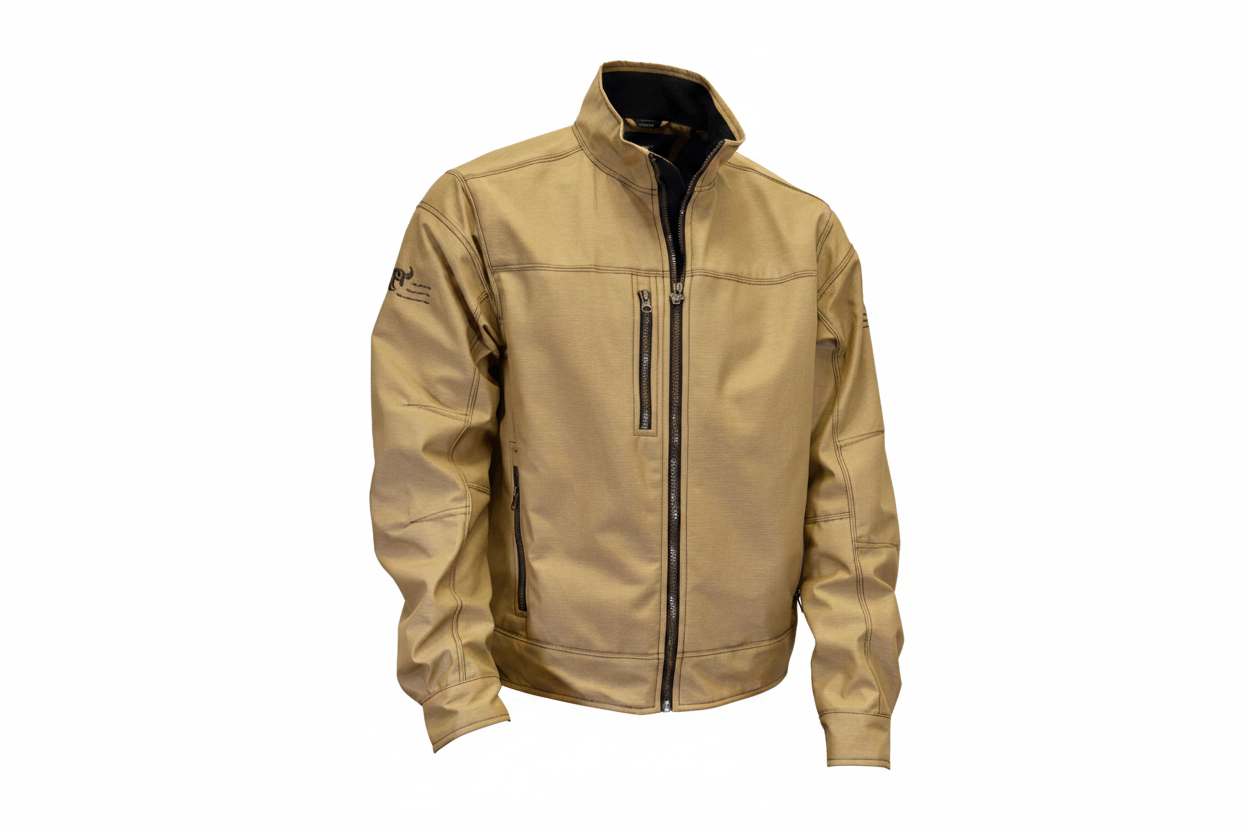 Men's Triple Barb CH Buckskin Tech Jacket from Cowboy Hardware