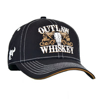 Mens Outlaw Whiskey Snapback from Cowboy Hardware